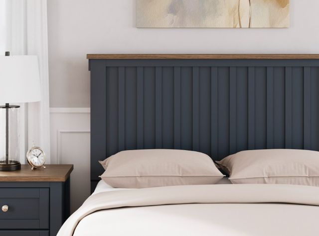 Signature Design by Ashley® Landocken Blue/Brown Youth Full Panel Bed-4