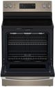 GE® 30" Slate Freestanding Electric Range -2