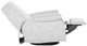 Fairfield® Customizable Roll Arm Manual Swivel Glider Recliner-2