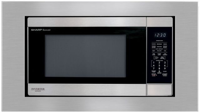 Sharp® 30" Built-in Microwave Oven Trim Kit-2