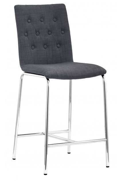 Zuo® Modern Uppsala Graphite Counter Chair-0