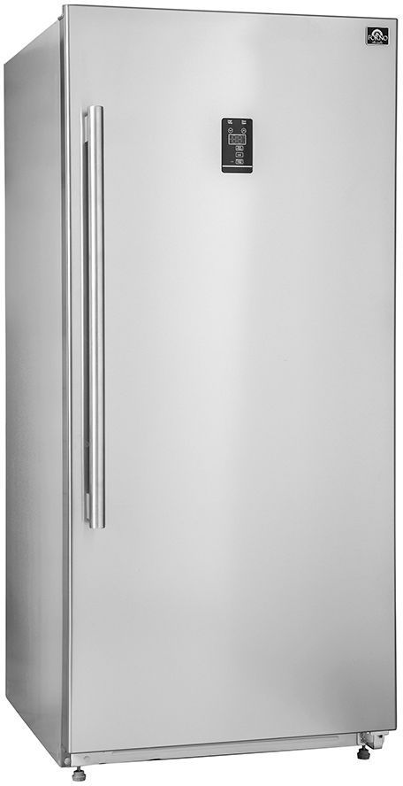 FORNO® Alta Qualita 61 in. 27.6 Cu. Ft. Stainless Steel Built In Side-by-Side Refrigerator-3