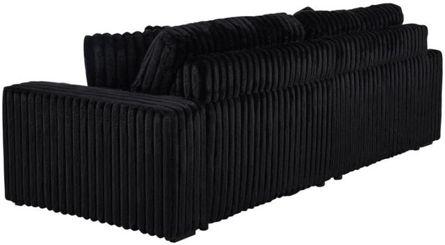 Coaster® Jacana Black Corduroy Upholstered Dual Power Chaise Sofa-4