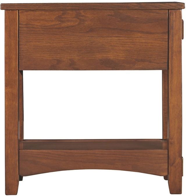 Signature Design by Ashley® Breegin Brown Chair Side End Table-4