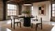 Coaster® Hamlyn 5-Piece Black/Cream Dining Table Set-1