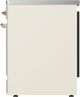 Ilve® Majestic III 30" Antique White Pro Style Induction Range with Triple Glass Door and Copper Trim-3