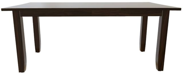 Mavin Customizable 36" Concave Extendable Dining Table with 2 Leaves-1