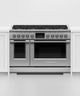 Fisher & Paykel Series 9 48" Stainless Steel Pro Style Dual Fuel Range-3