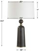 Uttermost® McQuinn Dark Walnut Table Lamp-2