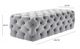 TOV Furniture Kaylee Jumbo Grey Velvet Ottoman-4