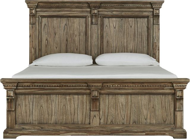 Signature Design by Ashley® Markenburg Brown California King Panel Bed-2