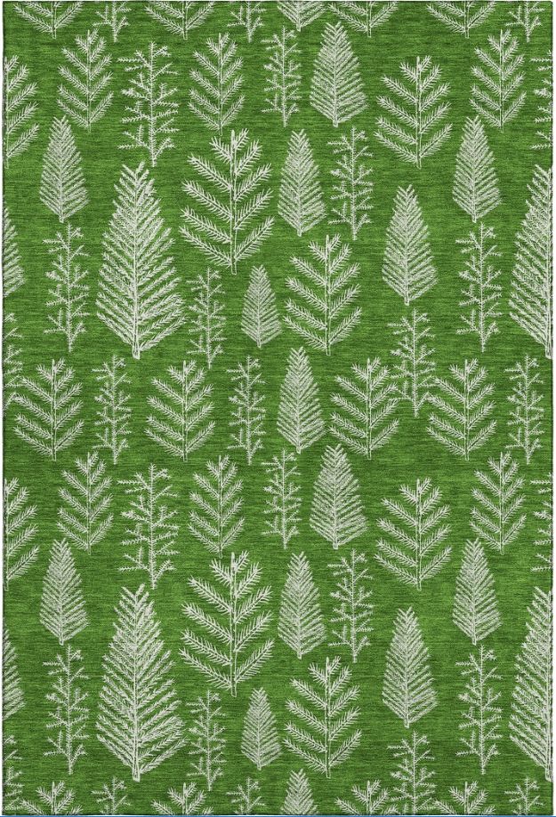 Dalyn™ Rug Company Merry & Bright MY21 Green 5'x8' Area Rug-0