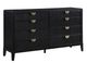 Coaster® Brookmead 4-Piece Black Eastern King Panel Bedroom Set-4