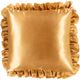 Surya Prom Mustard 22"x22" Toss Pillow with Down Insert-1