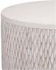 Bassett Mirror Brewer White Accent Cocktail Table-1