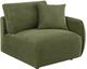 Coaster® Elysia 3-Piece Green Upholstered Modular Sectional Sofa-5