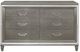 Homelegance® Tamsin Gray/Silver Metallic Dresser-2