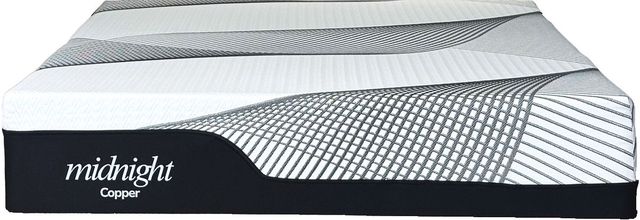 Dreamstar Bedding Foam Collection Midnight 13" Copper Foam Firm Smooth Top Queen Mattress-0