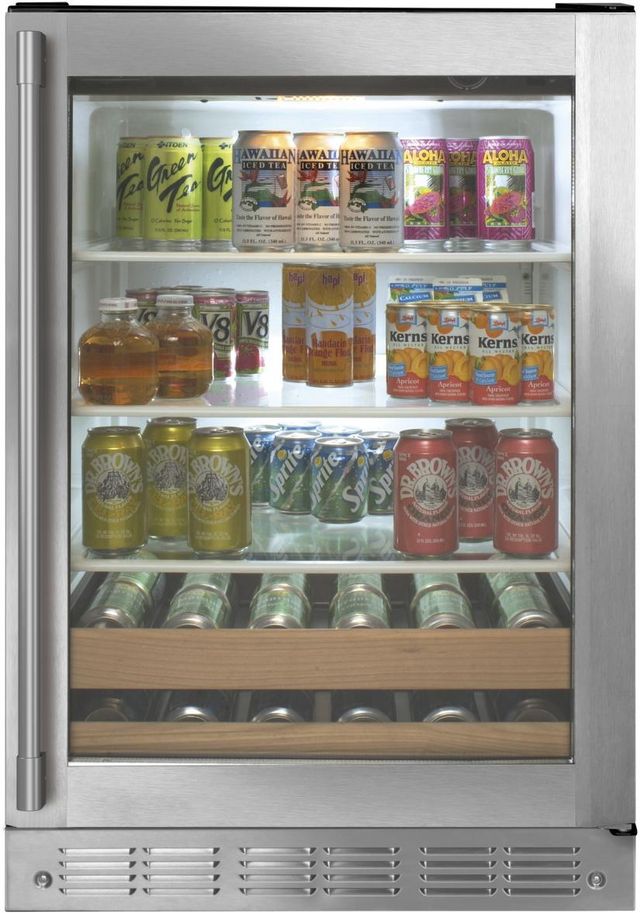 Monogram 5.5 Cu. Ft. Stainless Steel Beverage Center-3