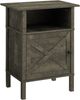 Monarch Specialties Inc. Dark Bronze/Black Metal Accent Table -0