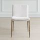 Uttermost® Ascend Aged Gold/White Dining Side Chair-1
