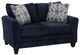 Fusion Furniture Wowza Navy Loveseat-0
