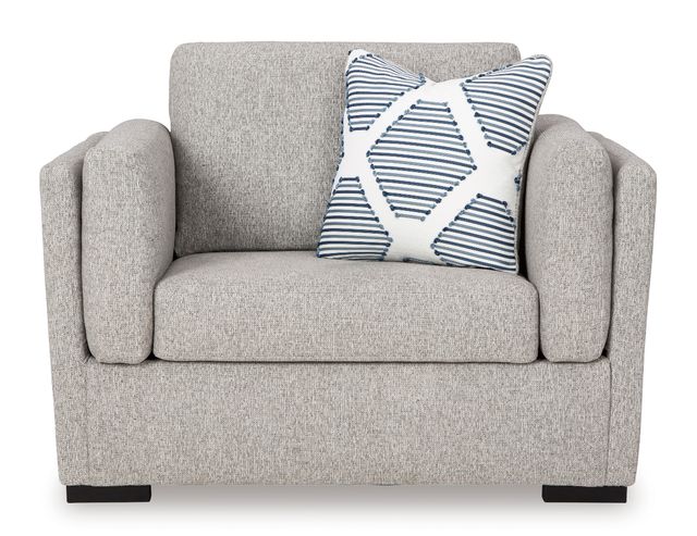 Benchcraft® Evansley Pewter Oversized Chair-1