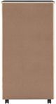 Linon Cary Gray 8-Drawer Rolling Storage Cart-4