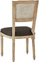 Forty West Camille Urban Bark/Washable White Side Chair-3