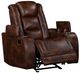 New Classic® Home Furnishings Chester Brown Manual Glider Recliner-3