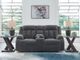 Signature Design by Ashley® Greely Bend Steel Power Reclining Loveseat-5