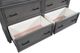 aspenhome® Caraway Aged Slate Dresser-2