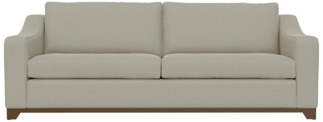 International Furniture Direct Natural Parota Beige Sofa-2