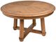 Magnussen Home® Woodward Dark Clove Brown Round Dining Table-3