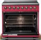 Viking® 5 Series 36" Valentine Pro Style Induction Range with Brushed Brass Trim-1