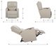 La-Z-Boy® Sherman Midnight Power Wall Recliner-2