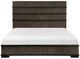 Homelegance® Acworth Black/Brownish Gray California King Panel Bed-2