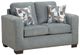 Affordable Furniture 3600 Summit Smoke Loveseat-0