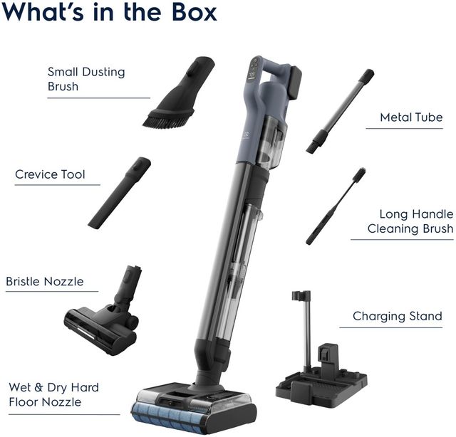 Electrolux 2-in-1 Wet and Dry Denim Blue Upright Vacuum-3