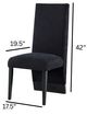 Global Furniture USA D12 7-Piece Black/White Dining Set-2