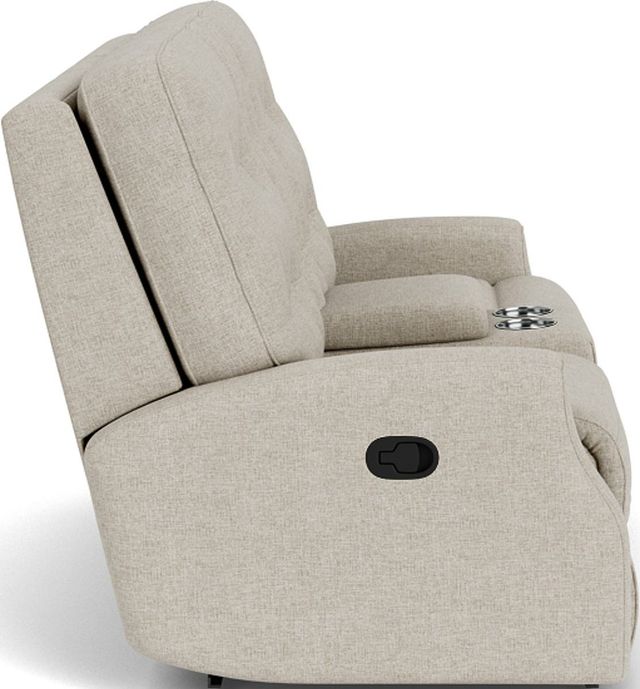 Flexsteel® Devon Reclining Loveseat with Console-2