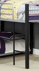 Furniture of America® Aubrey Black/Gray Twin/Twin Triple Bunk Bed-3