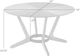 Armen Living Santana Black Round Dining Table-2