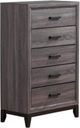Global Furniture USA Kate Foil Gray Chest-0