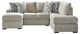 Benchcraft® Calnita 2-Piece Sisal Right-Arm Facing Sectional and Chaise-0