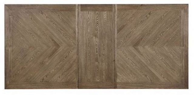 Furniture of America® Julia Light Oak Trestle Base Dining Table-3