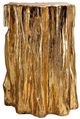 A & B Home Gold Tree Trunk Stool-1
