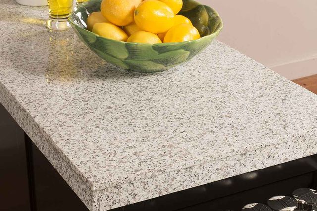 HH2 Home Brigham Rich Black Kitchen Island with Granite Top-3