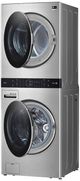 LG Studio WashTower™ 5.0 Cu. Ft. Washer, 7.4 Cu. Ft. Dryer Noble Steel Stack Laundry (OPEN BOX)-4