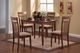 Coaster® Robles 5-Piece Chestnut/Tan Dining Set-1